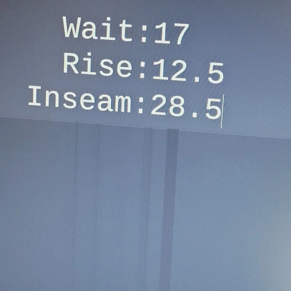 Y2K Old Navy's Boot-Cut Mens Jeans 36x30 Blue Ripped hem JCT - Picture 3 of 9